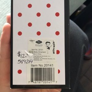 Betty boop ornament
